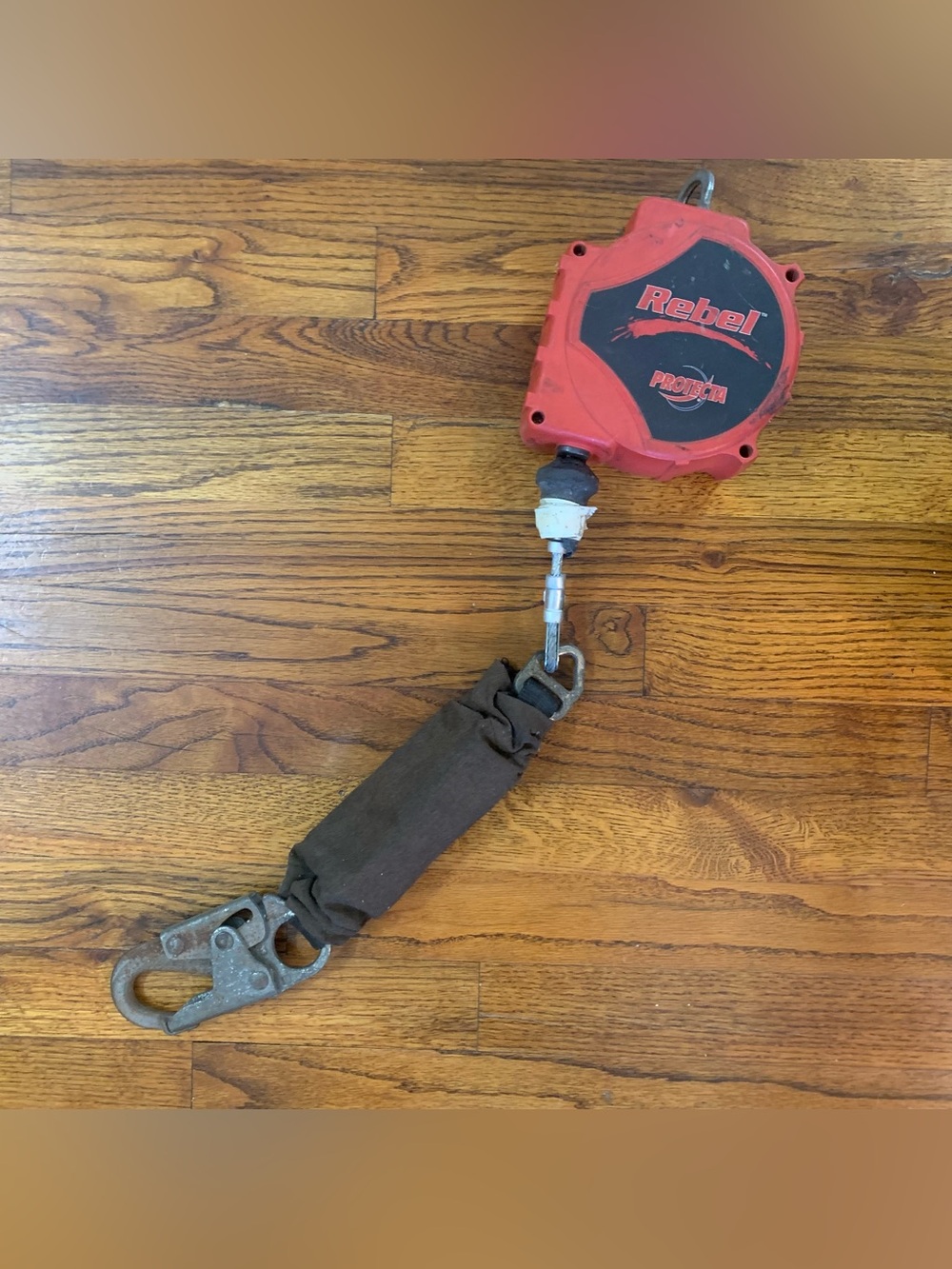 3M Protecta Rebel SRL Self-Retracting Lifeline Carabiner 3590018, Web Steel Hook